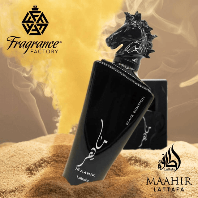 Maahir Black Edition By Lattafa 100ml